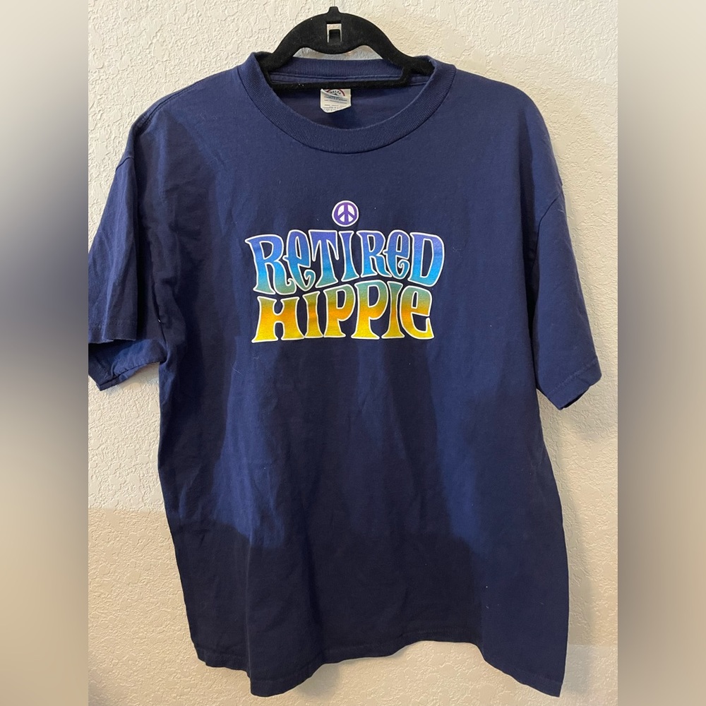 Retired Hippy Tee Shirt - used/worn good condition